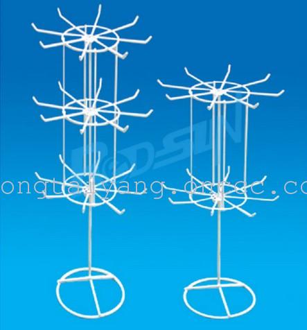 One spindle, two spindle and three spindle will spindle a bracelet shelf for display