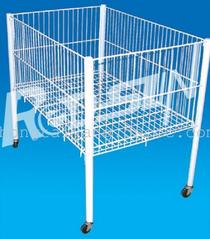 Display rack clothes basket