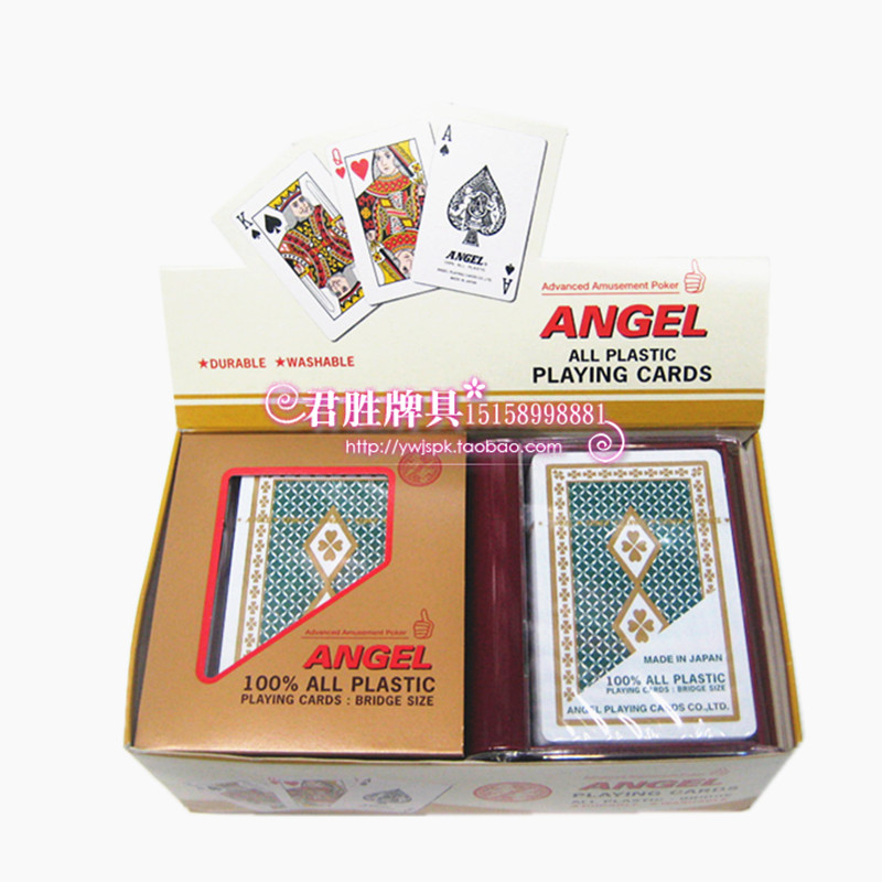 原装正品 日本小天使ANGEL 磨砂塑料牌 小天使塑料扑克细节图
