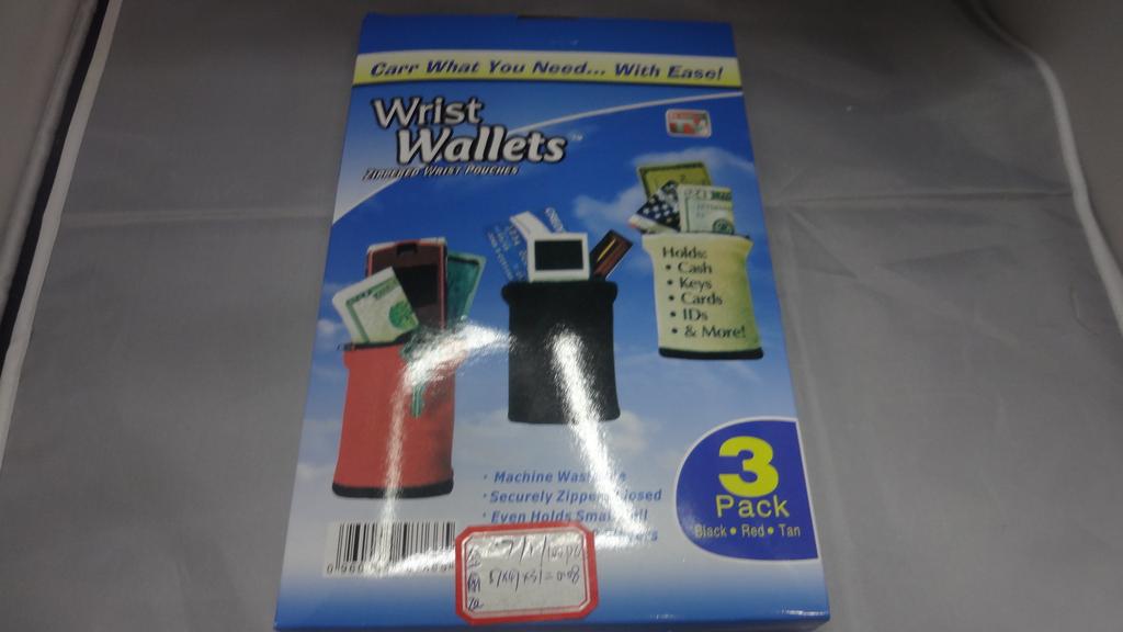Wrist multi-functional bag