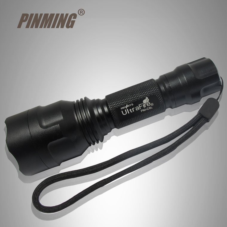 C8 Flashlight CREE-Q5 LED charging waterproof long shot King