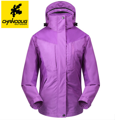 Sanodoji outdoor women two sets of genuine fleece breathable waterproof mountaineering clothes