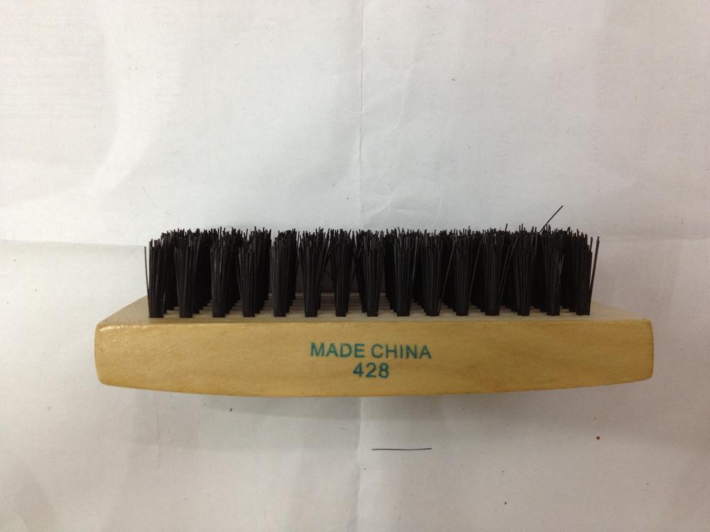 清水428# 擦鞋刷 木头 塑料opp丝 鞋刷 刷子产品图