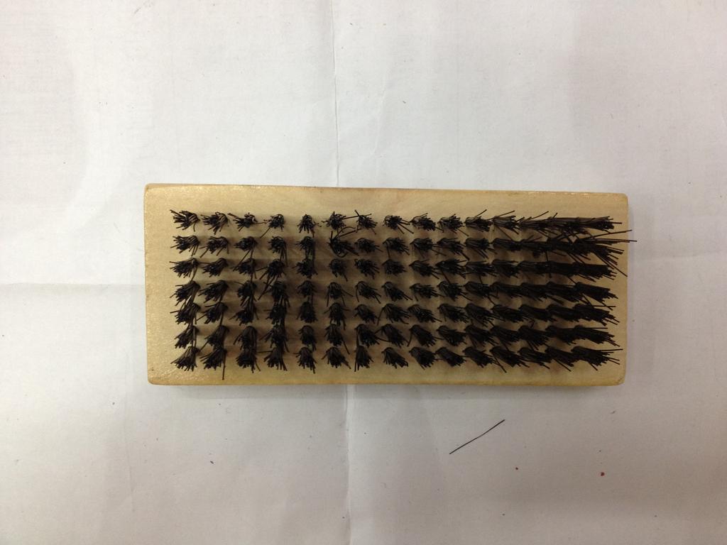 清水428# 擦鞋刷 木头 塑料opp丝 鞋刷 刷子