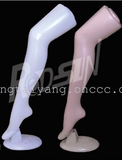 White plastic stocking feet flesh color plastic stocking feet