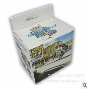 车载迷你手机支架360度旋转圆盘吸盘汽车通用手机架细节图