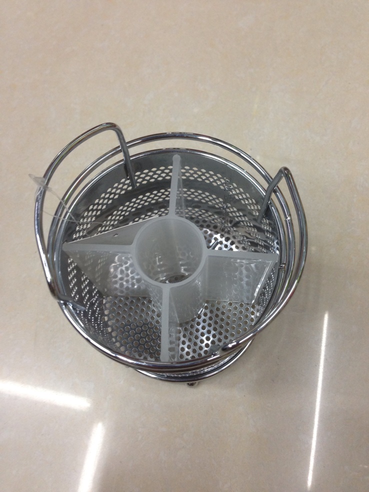 不锈钢 筷笼 彩盒包装 方形圆形两款可选