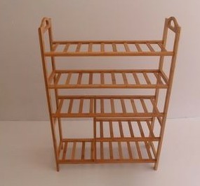 60cm楠竹5层靴架 居家用品 鞋架 竹木制品