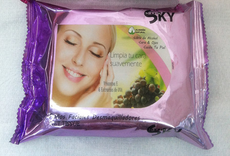 25片水果味卸妆 美容 清洁湿巾