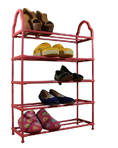 厂家直销五层塑料鞋架 鞋架产品图