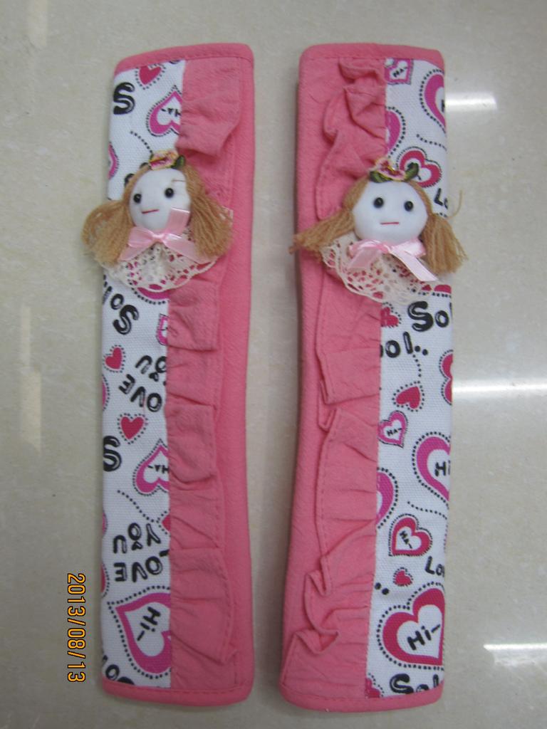 Self-Produced And Self-Marketing Cotton Powder Flower Girl Refrigerator Door Cover Anti-Fouling Anti-Static Refrigerator Handle Gloves details Picture