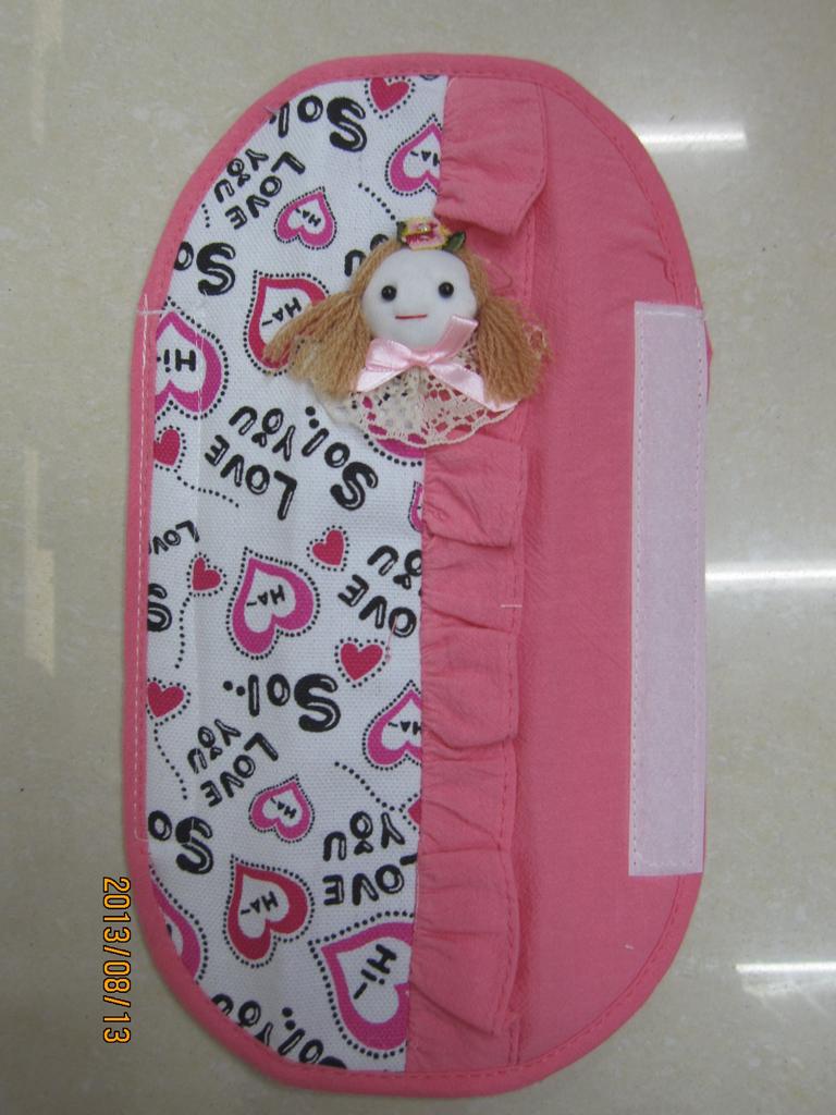 Self-Produced And Self-Marketing Cotton Powder Flower Girl Refrigerator Door Cover Anti-Fouling Anti-Static Refrigerator Handle Gloves Application Scenario
