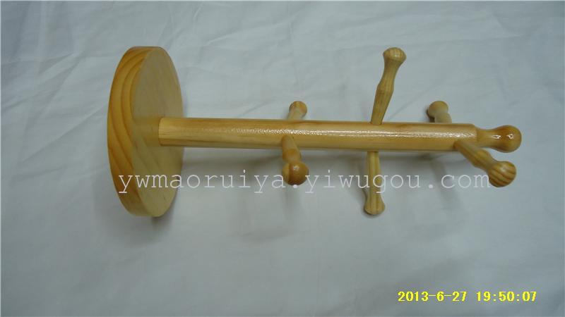 厂家直销圆棍杯架 木工艺杯架细节图