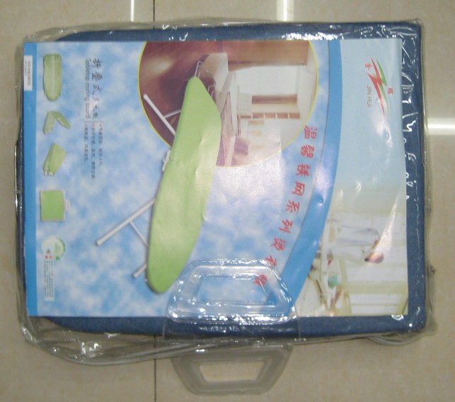 New folding ironing board, new folding steel mesh ironing board