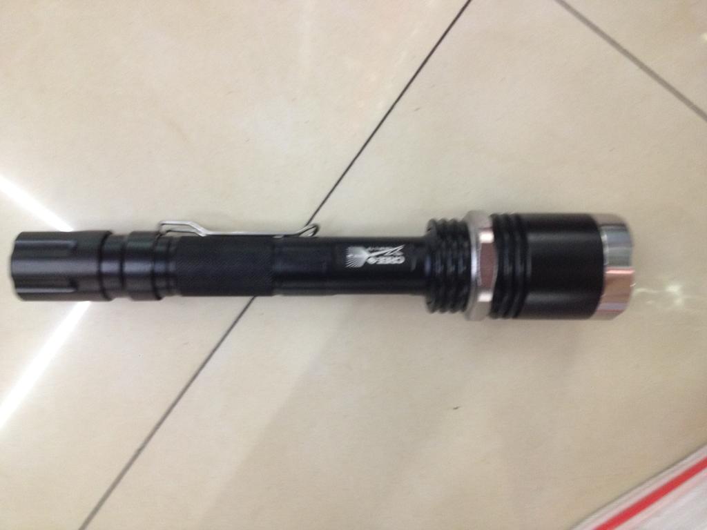 X8 dimming flashlight, T6 high-power flashlight, aluminum alloy high-intensity flashlight, wholesale for export
