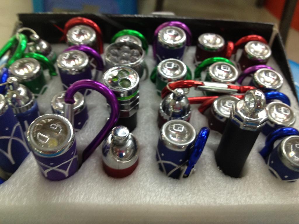 Mini keychain lamp, telescopic tube and small flashlight factory direct sales Application Scenario