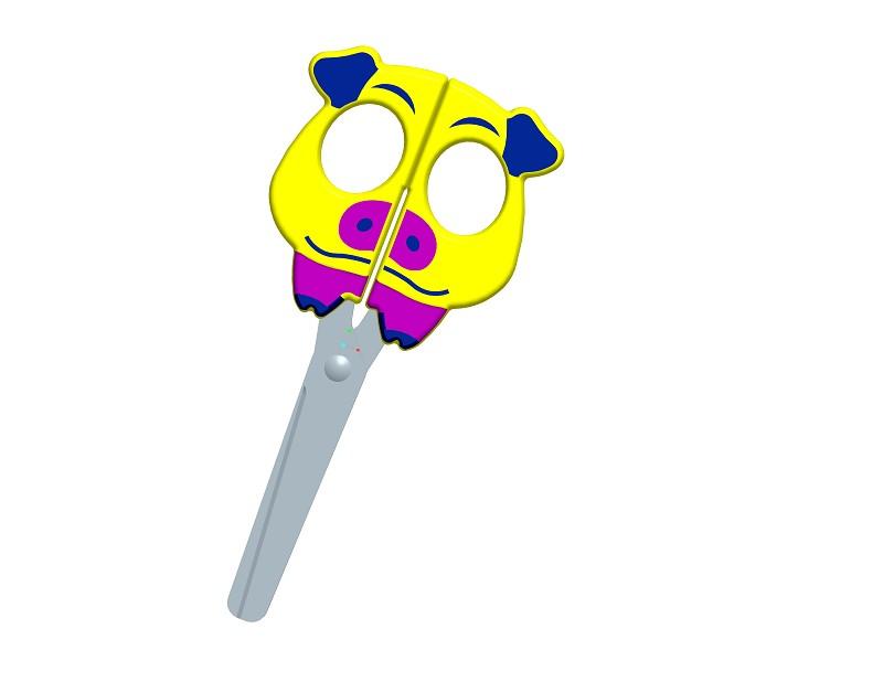 Office and study supplies: cartoon scissors, cartoon paper-cutting scissors, printed cartoon scissors, cartoon scissors Application Scenario