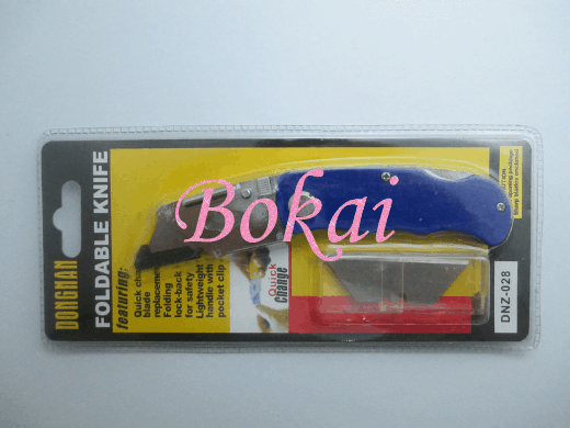 Plastic folding box cutter mini box cutter paper cutter automatic lock knife