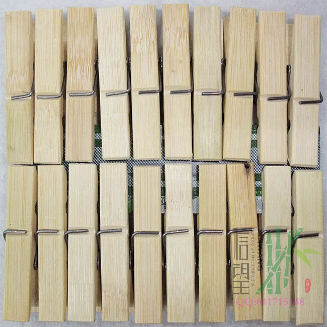 6.0 Bamboo tongs, clothes drying tongs, household strong bamboo and wood tongs, quilt tongs, small tongs, clothes tongs, windproof greenhouse tongs, Xinwang brand factory direct sales Specification image
