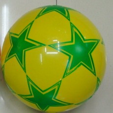 9-inch pvc toy balls/water balls/beach balls/single-printed balls/printed balls/flower balls Specification image