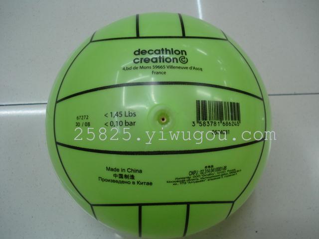 9寸pvc玩具球/水球/沙滩球/单印球/印刷球/花球细节图