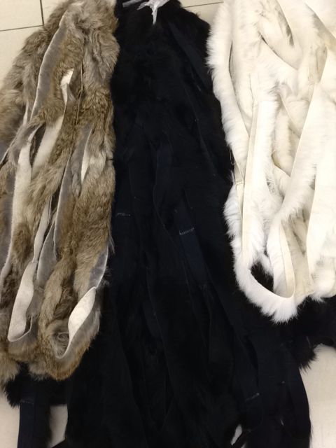 Rabbit Fur Fur Edge