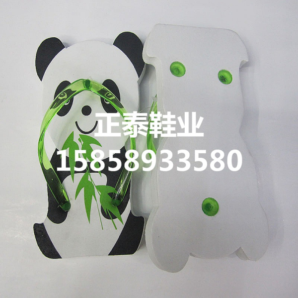 Customized cartoon animal panda flip-flops and EVA cartoon flip-flops by the manufacturer Application Scenario