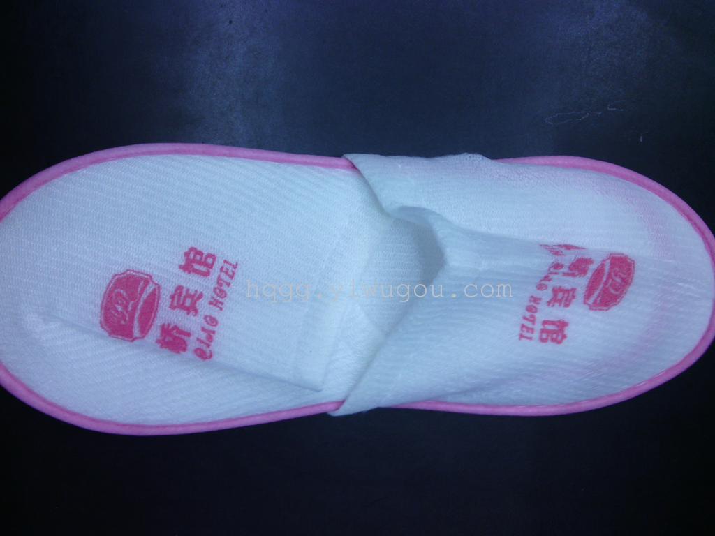 厂家直销　酒店一次性拖鞋,宾馆客房一次性拖鞋细节图