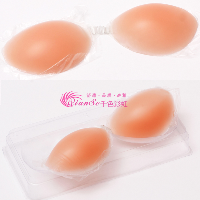 硅胶文胸贴 礼服必备 乳贴 婚纱专用胸贴 隐形文胸 硅胶乳贴细节图