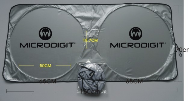 涂银布双圈太阳挡