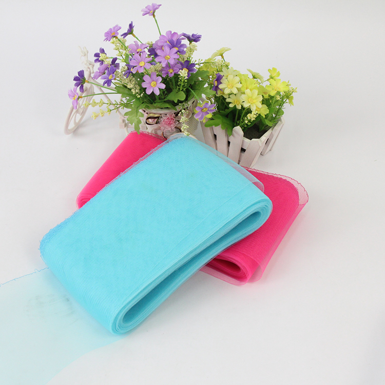 《厂家直销》头饰铺料供应网布、网纱16公分