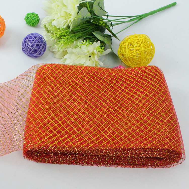 "Factory Direct Sales" Headwear covering materials supply 16 cm seven-color elastic mesh fabric (picture), webbing