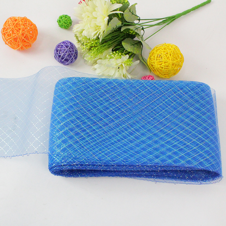 "Factory Direct Sales" Headwear covering materials supply 16 cm seven-color elastic mesh fabric (picture), webbing details Picture