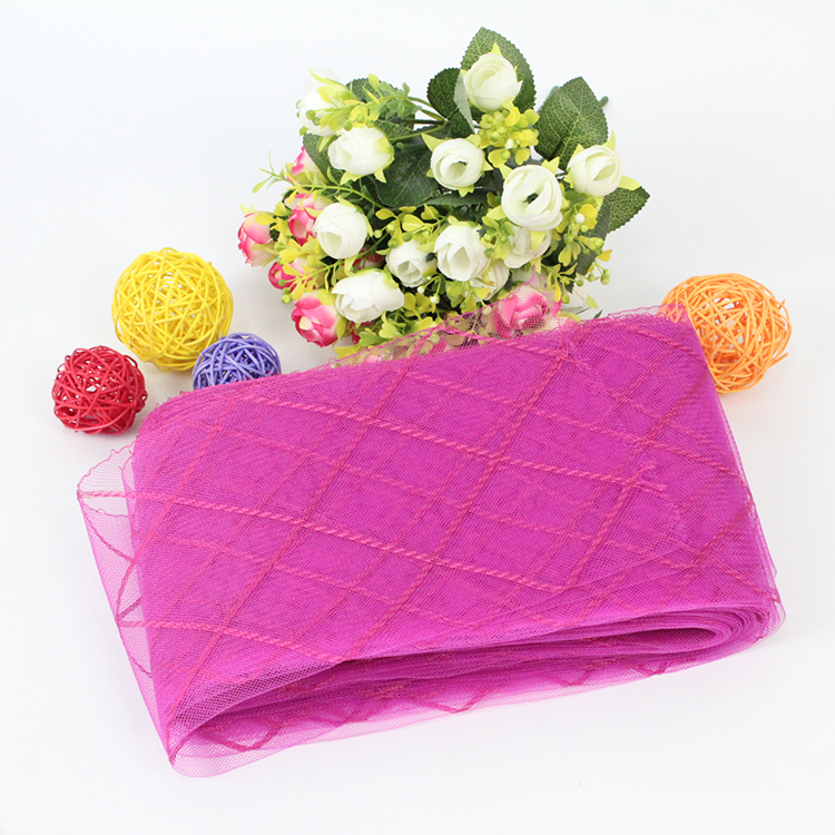 "Factory Direct Sales" Headwear covering materials supply mesh fabric, mesh yarn 16 cm cotton thread Specification image
