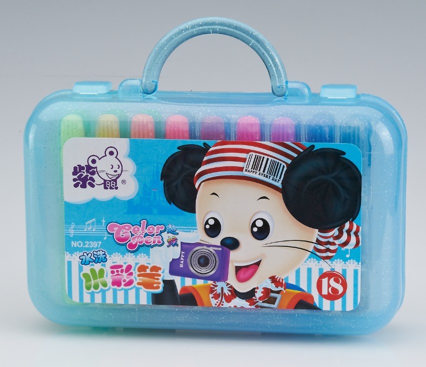 Yiwu Selection 18 color box watercolor pens thumbnail