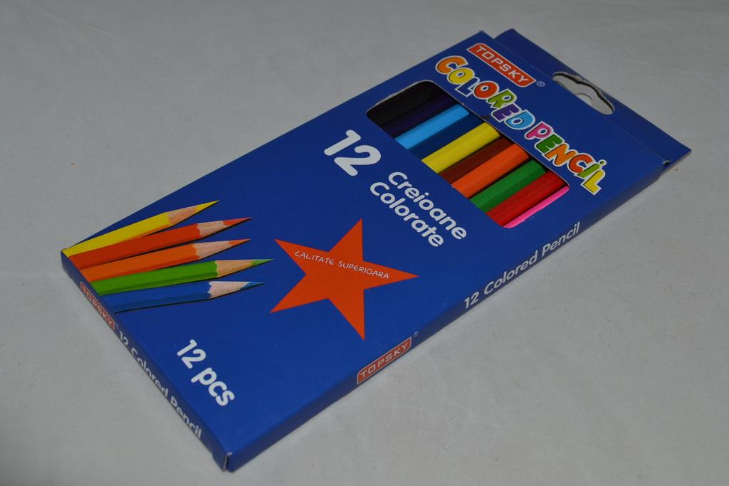 12 water-soluble colored pencils details Picture