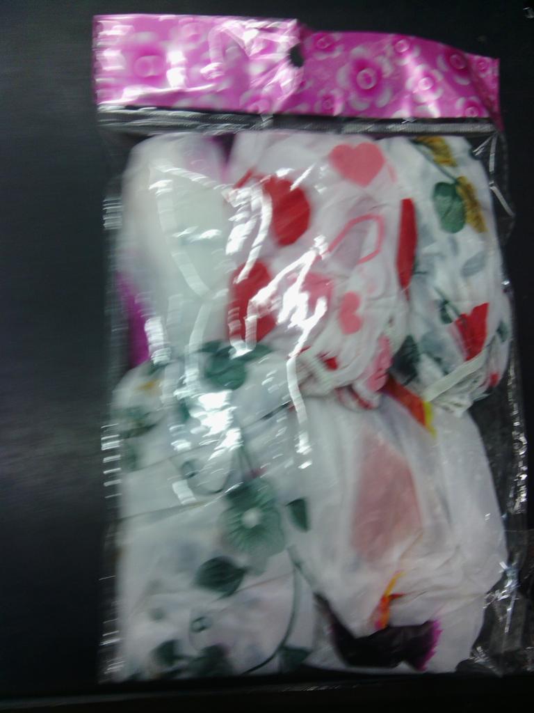 厂家直销6个包装花浴帽细节图