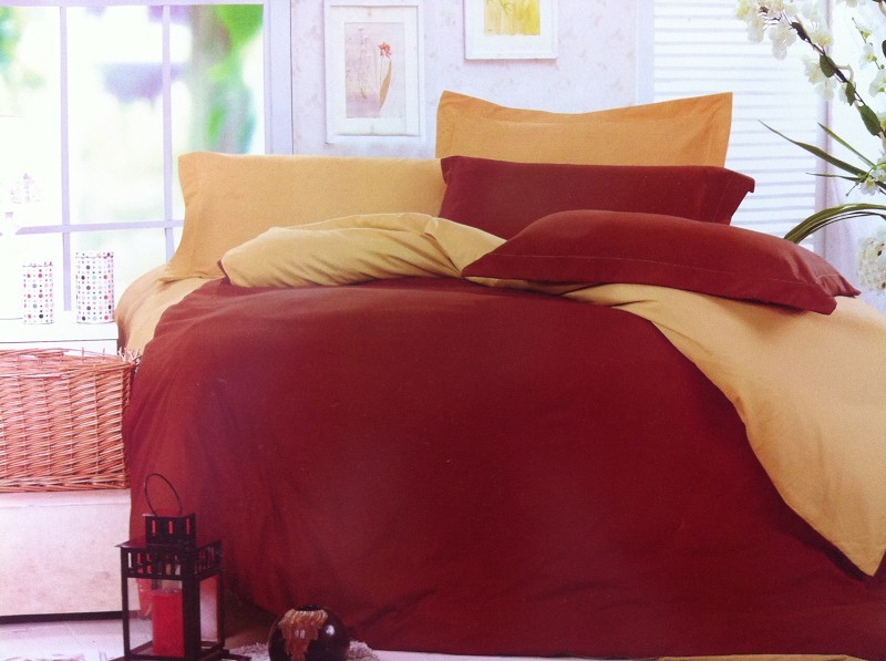 Two-color thickened brushed four-piece set, super soft, breathable and comfortable bedding home textile Application Scenario