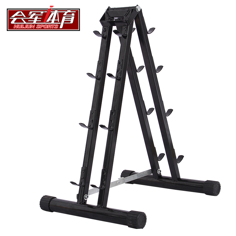 Military dumbbell stand Small barbell stand made of domestic steel in four pay full figure