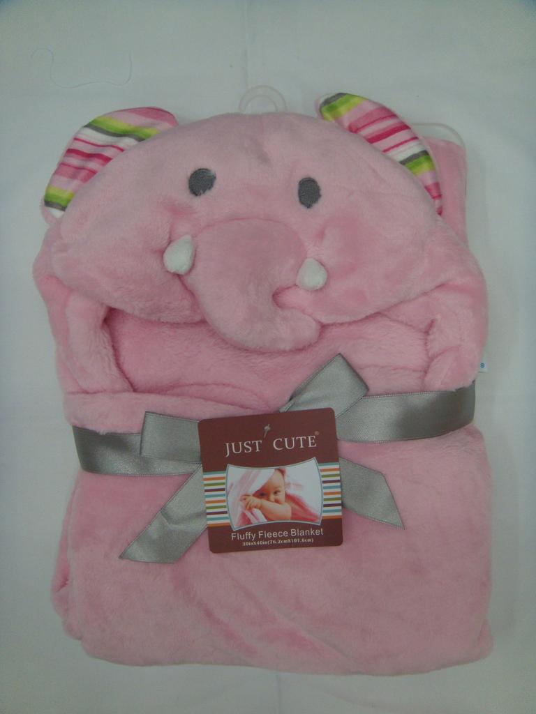 Baby cartoon head capes blanket newborn snuggles Fall baby flannel blanket elephant head baby blanket