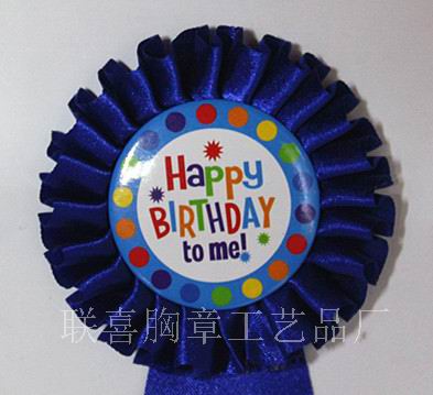Holiday Tinplate Corsage Creative Corsage Birthday Christmas Birthday Party Supplies details Picture