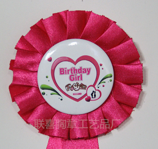 Creative Holiday Tinplate Corsage Birthday Christmas Wedding Birthday Party Supplies details Picture