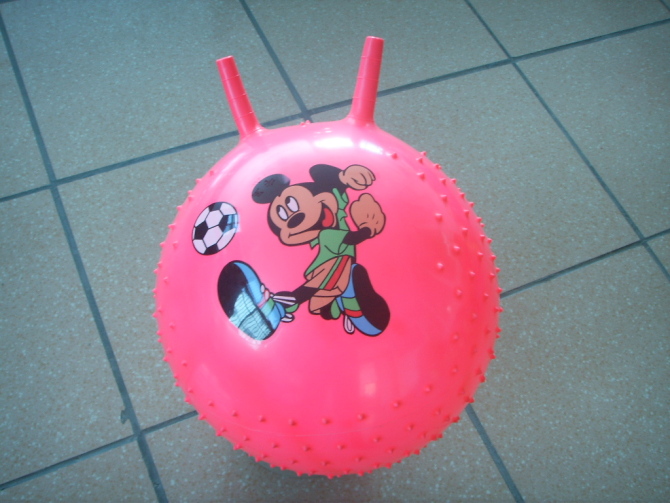 45cm handle ball/horn ball/jumping ball