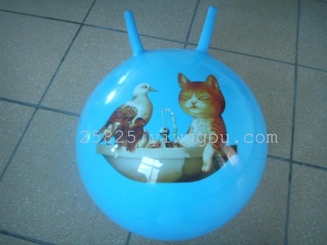 40cm handle ball/horn ball/bouncy ball