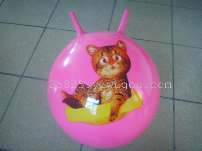 60cm handle ball/horn ball/bouncy ball