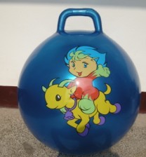 60cm handle ball/horn ball/bouncy ball