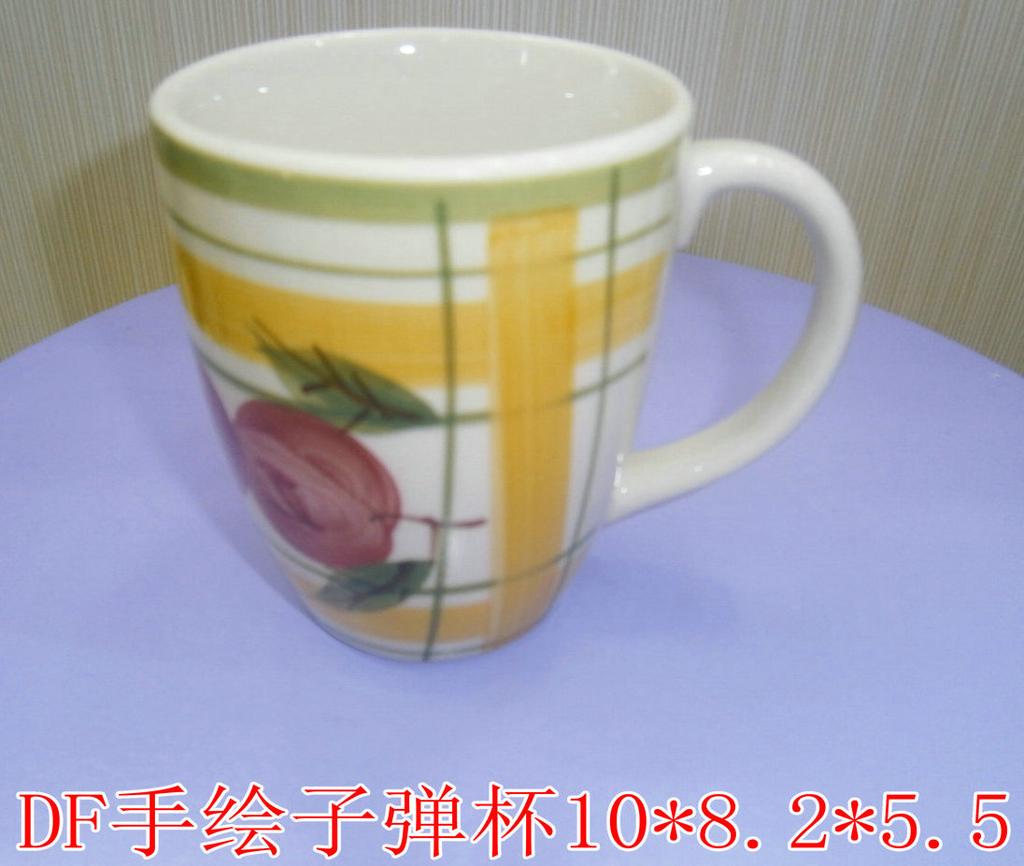 3.25-inch ceramic cup, hand-painted cup, bullet cup, ceramic cup, cup