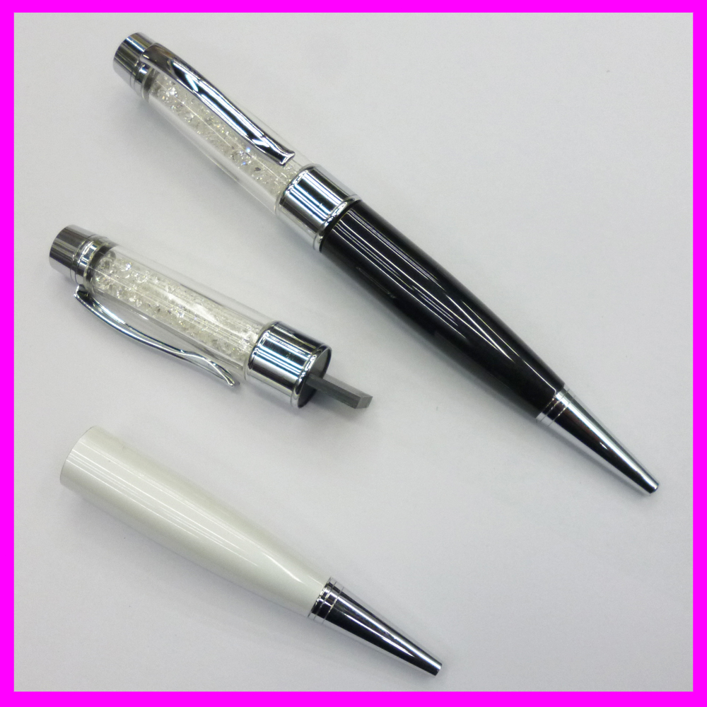 USB flash drive pen, diamond pen, crystal USB flash drive pen, diamond metal pen, dual-purpose pen, diamond USB flash drive pen, crystal USB pen