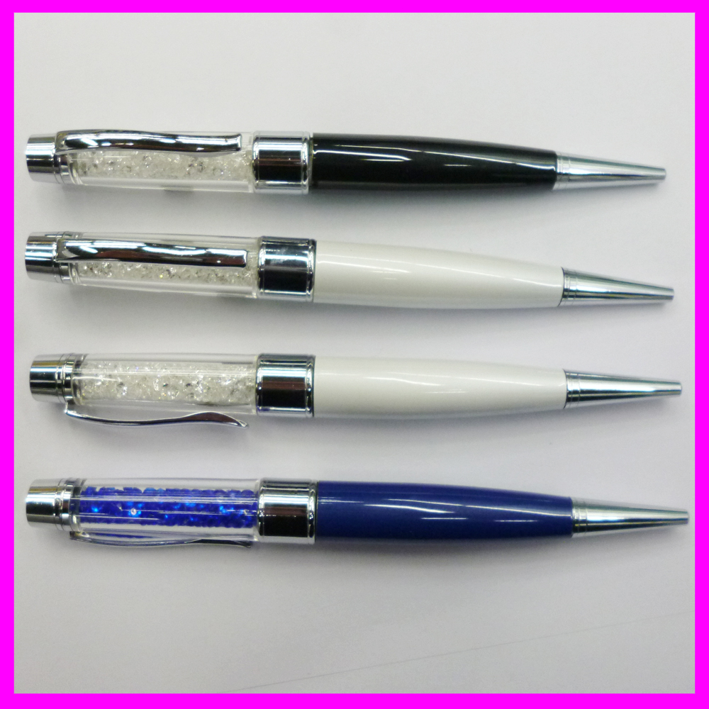 USB flash drive pen, diamond pen, crystal USB flash drive pen, diamond metal pen, dual-purpose pen, diamond USB flash drive pen, crystal USB pen details Picture