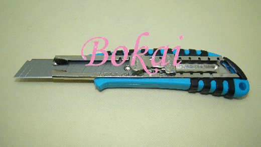 Iron lock utility knife Plastic handle interface knife Hand tools Wallpaper knife